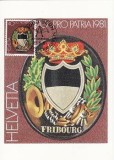 1129a - Elvetia carte maxima 1981