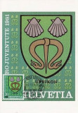 1139 - Elvetia carte maxima 1981