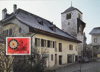 1197 - Elvetia carte maxima 1984