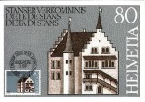 1134b - Elvetia carte maxima 1981