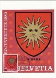 1118 - Elvetia carte maxima 1980