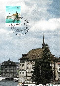 1207 - Elvetia carte maxima 1984 foto