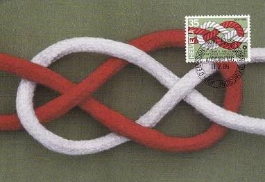1237 - Elvetia carte maxima 1986