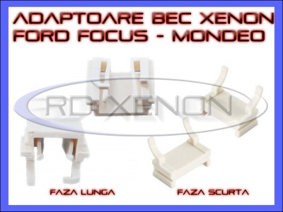 ADAPTOR - ADAPTOARE BEC XENON H7 FORD FOCUS, MONDEO - FAZA SCURTA, FAZA LUNGA foto