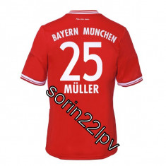 Tricou Adidas Bayern Munchen Acasa Sezon 2013- 2014(NR 25 MULLER) foto