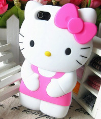 HUSA HELLO KITTY PENTRU IPHONE 5 .MODEL 2014! Transport Gratuit prin CURIER RAPID ! foto