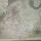 Harta Insulele Britanice Gotha Justus Perthes 1866 de A. Petermann