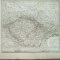 Harta Estul germaniei Gotha Justus Perthes 1867 de H. Berghaus
