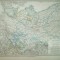 Harta Germania de Nord - est Gotha Justus Perthes 1866 de C. Vogel