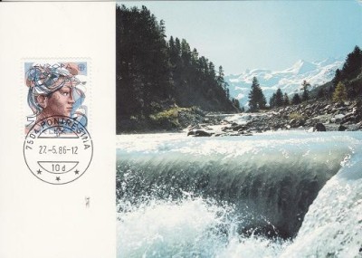 1244 - Elvetia carte maxima 1986 foto