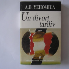 A. B. Yehoshua - Un divort tardiv R22