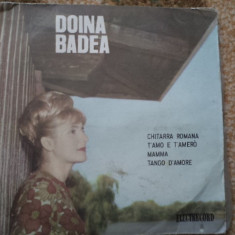 Doina badea chitarra romana disc single 7" vinyl muzica latin pop usoara EDC 795