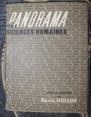 PANORAMA DES SCIENCES HUMAINES ed. Denis Hollier Ed. NRF 1973 foto