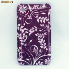 Husa flower power iphone 2 3 3gs + folie protectie ecran foto