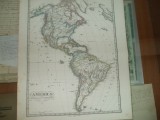 Harta America Gotha Justus Perthes 1867 de F. Von Stulpnagel