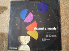 Alexandru Mandy melodii muzica usoara pop sile dinicu ede 1312 disc vinyl 10&amp;#039;&amp;#039; foto