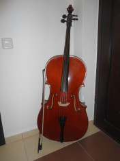 VIOLONCEL DE MAESTRU 4/4 Romania 2005. foto