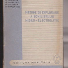 (E625) - D. BULBUCA, GAVRILESCU, DIACONESCU - METODE DE EXPLOATARE A ECHILIBRULUI HIDRO-ELECTROLITIC