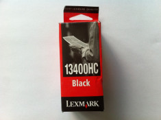 CARTUS ORIGINAL LEXMARK 13400HC BLACK -65 RON foto