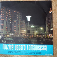 MUZICA USOARA ROMANEASCA Sincron spataru Paslaru disc 10" vinyl muzica pop 1157