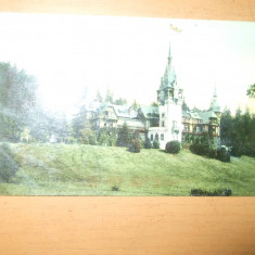 Carte postala Sinaia Castelul Peles1911