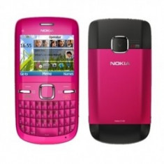 Vand Telefon Jucarie Macheta Nokia C3 ROZ PINK ROSU NOUA Jucarie foto