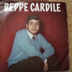 Beppe Cardile single vinyl disc muzica pop rock twist muzica usoara italiana