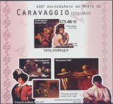 MOZAMBIC 2010 ARTA,PICTURA CARAVAGGIO - MICHEL CAT. BL 377B, Africa de sud