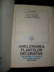 AMELIORAREA PLANTELOR DECORATIVE - M.I. NEAGU, foto