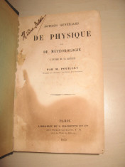 Termeni ?i concepte de Meteorologie si fizica de utilizare a Tineretului1853 - gravuri foto