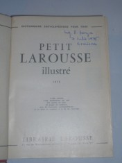PETIT LAROUSE ILLUSTRE 1975 foto