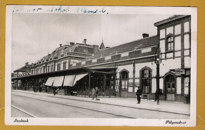 UNGARIA SZOLNOK GARA 1939