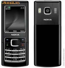 Vand Carcasa Nokia 6500 Classic Clasic Noua Completa Metalica Neagra Negru Black foto