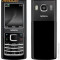 Carcasa Nokia 6500 Classic Clasic Noua Completa Metalica Neagra Negru Black