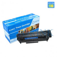 Cartus Toner HP Q2612A 2612 pt HP 1010 1012 1015 1018 1020 1022 1022N 3015 3020 3030 3050 3052 3055 Canon FX10 L100 CRG703 foto