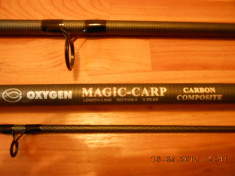 LANSETA / LANSETE CRAP 3.9, 3 TRONSOANE,3 LBS,OXYGEN MAGIC CARP foto