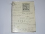 GEORGE IVASCU - DIN ISTORIA TEORIEI SI A CRITICII LITERARE ROMANESTI VOL.1.