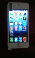 Apple IPhone 5S Nou - Telefon cu 1 sim - model 99% identic cu cel original - albe/negre foto