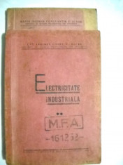 O carte veche 2 volume electricitate 1937 si 1941 total 460 pagini foto