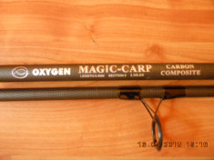 LANSETA/LANSETE CARBON COMPOZIT OXYGEN MAGIC CARP 3.6M,3 SECTIUNI,3 LBS, foto