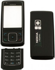 Vand Carcasa Nokia 6280 / 6288 Noua Sigilata Neagra Black foto