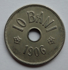 10 bani 1906 J aUNC - UNC --- PRET REDUS foto