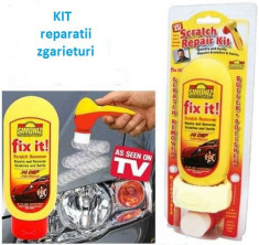 KIt reparatii zgarieturi auto Repara zgarieturile de pe vopsea simoniz FIX IT foto