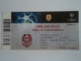 Bilet meci fotbal CFR CLUJ - AS ROMA 08.12.2010