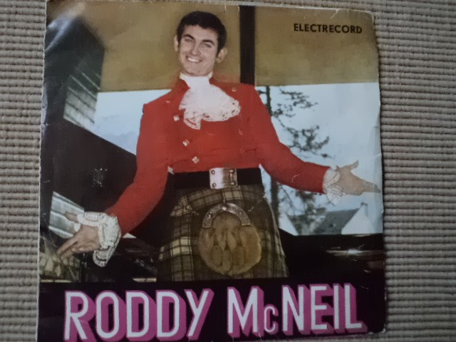 RODDY McNEIL single disc 7&#039;&#039; vinyl muzica pop usoara slagare cerbul de aur vg