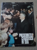 Presedintele ceausescu in S.U.A. USA revista nicolae ceausescu epoca de aur 1970