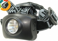 lanterna, fixare pe cap, cu led 3W /3411 foto