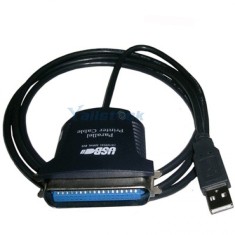 CABLU CONECTARE IMPRIMANTA MATRICIALA EPSON LX-300 LPT LA laptop pe USB ,MERGE LA ORICE IMPRIMANTA MATRICIALA foto