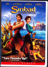 DVD original SUA, Sindbad, in engleza, cu bonusuri (jocuri, making of etc) foto