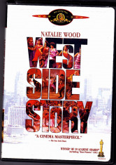 DVD original SUA, filmul West side story, cu Natalie Wood, sistem NTSC foto